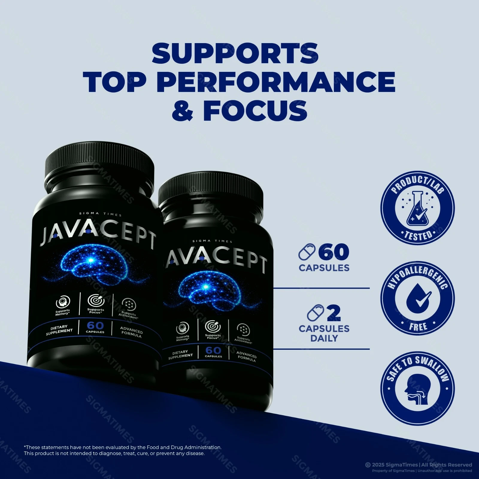 Javacept Brain Support Supplement